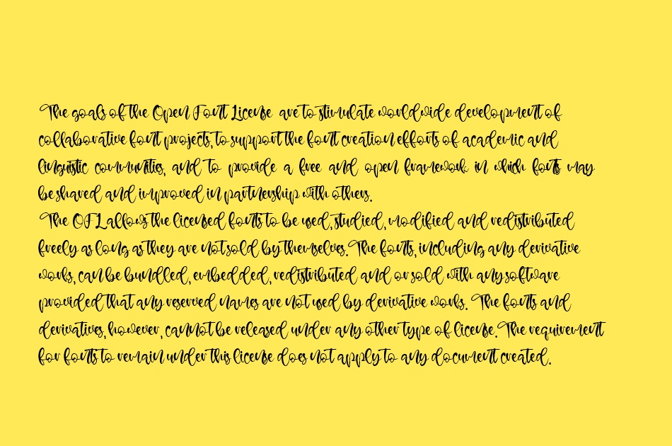 Belle Parker font 1