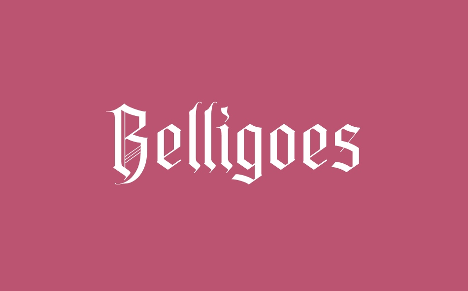 Belligoes font big