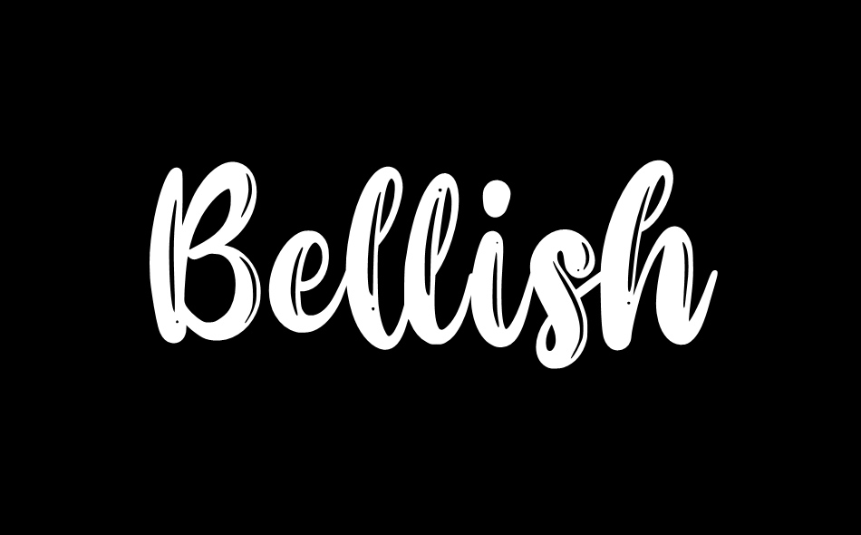 Bellish font big