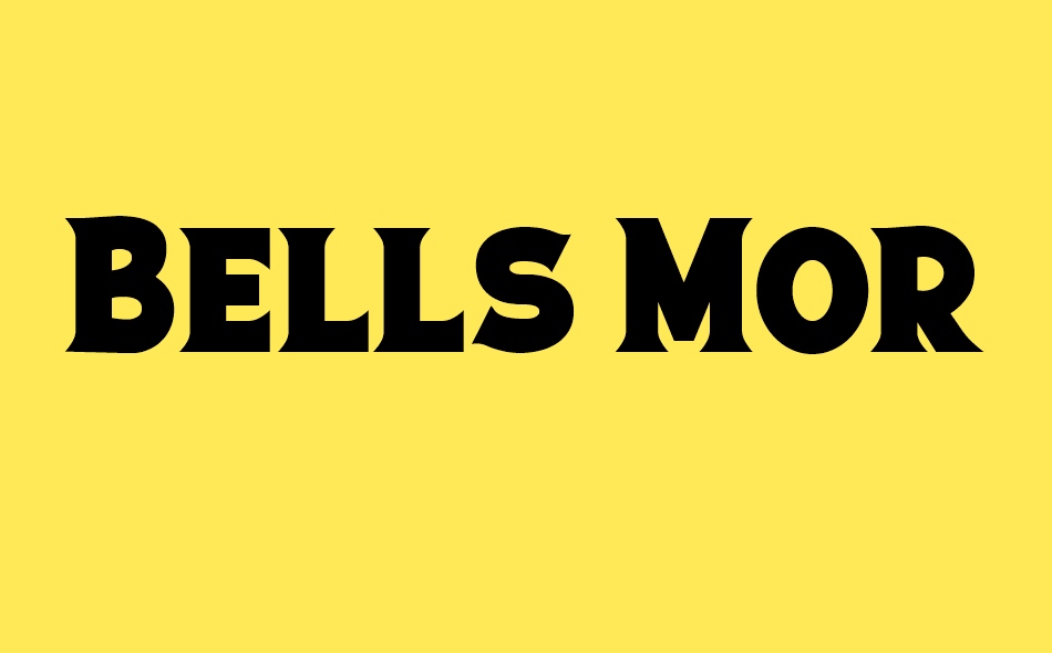 Bells Morten font big