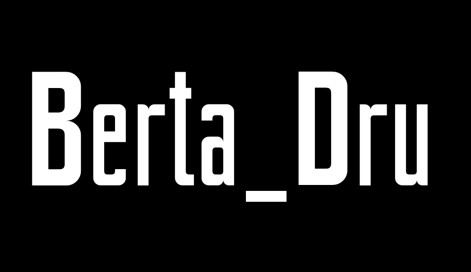 Berta_Drug font big