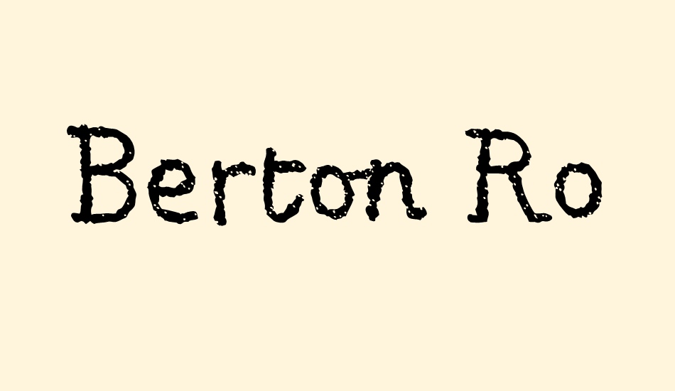 berton-roman font big