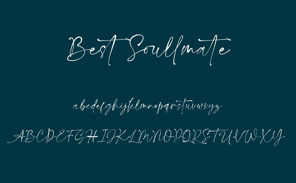 Best Soullmate font