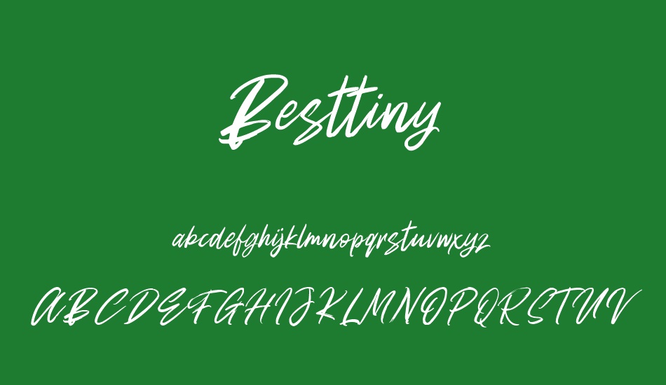 Besttiny font