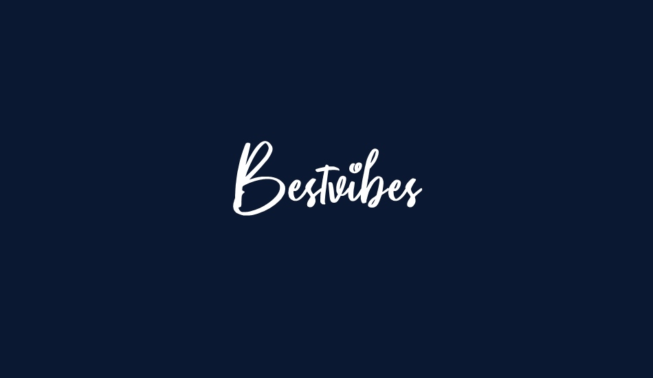 Bestvibes font big