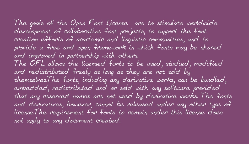 BethHand font 1