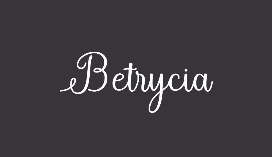 betrycia font big