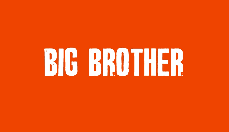 Big Brother font big