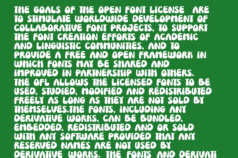 Big Below font 1