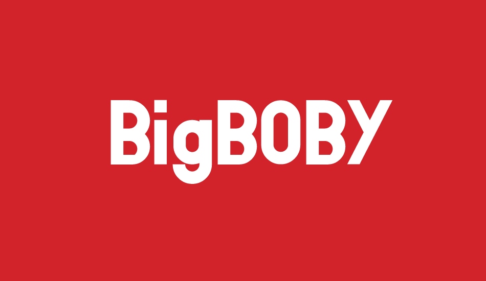 BigBOBY font big