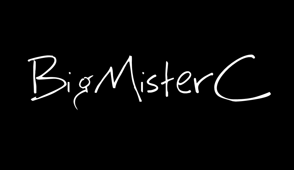 BigMisterC font big