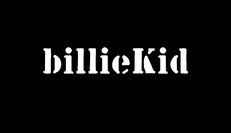 billieKid font big