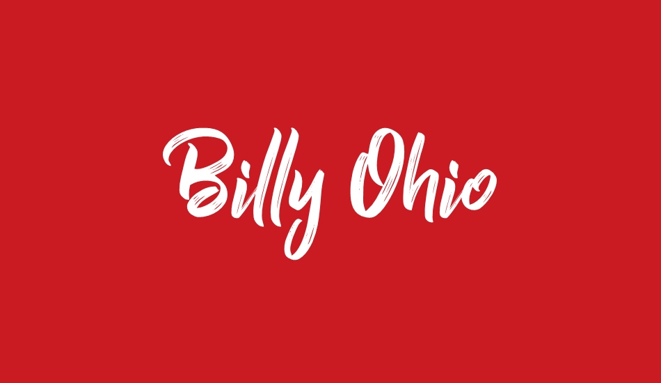 Billy Ohio font big