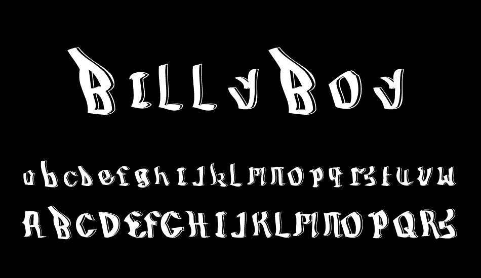 BillyBoy font