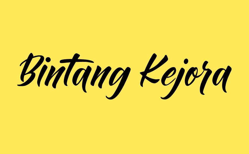 Bintang Kejora font big