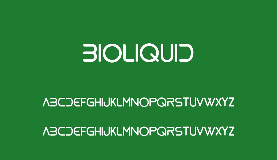 bioliquid font