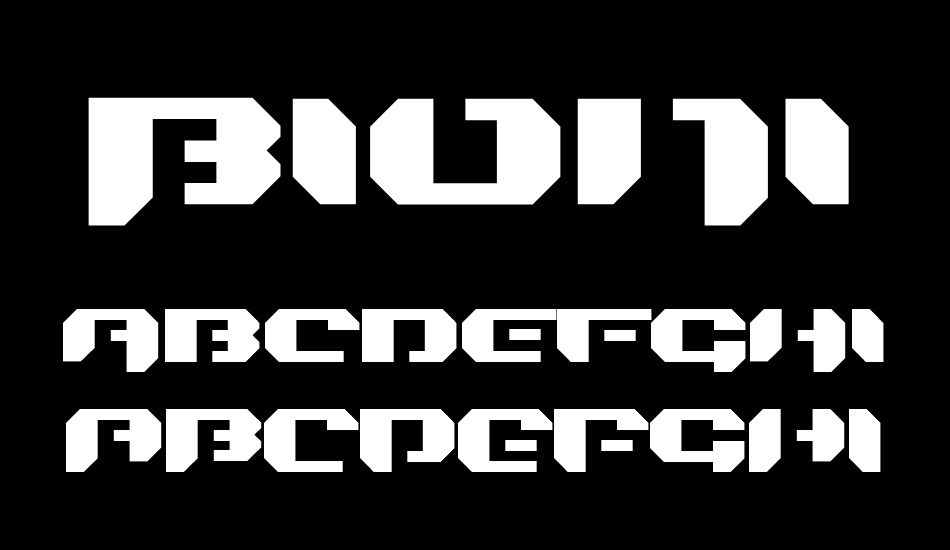 Bionic Kid Simple font