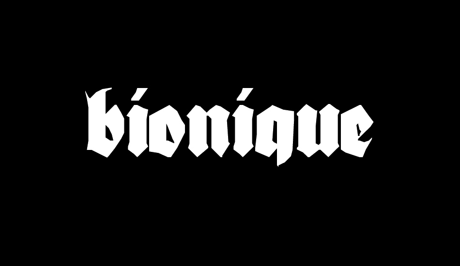 Bionique font big