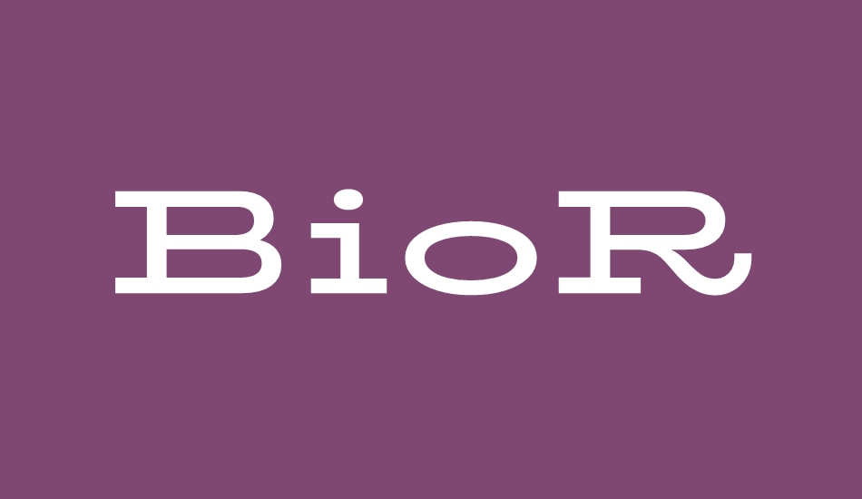 BioRhyme Expanded font big