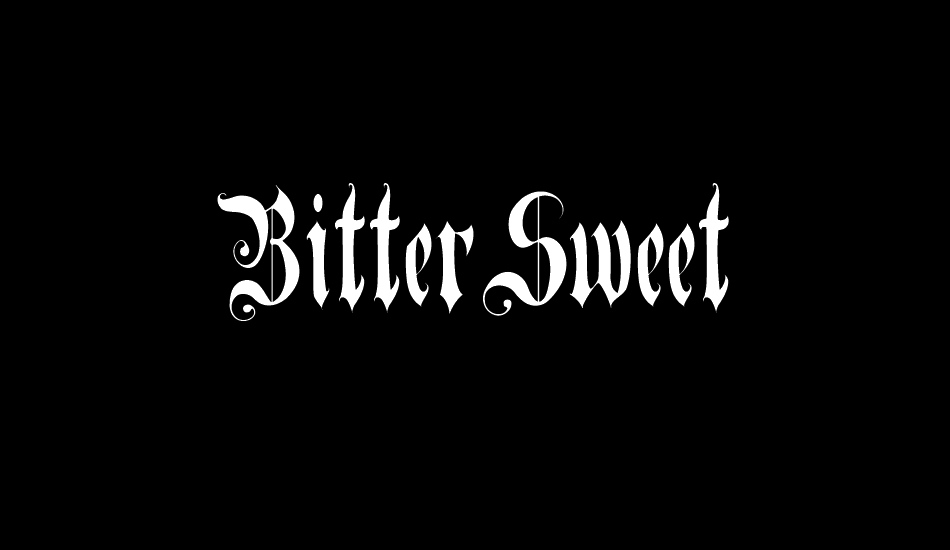 BitterSweet font big