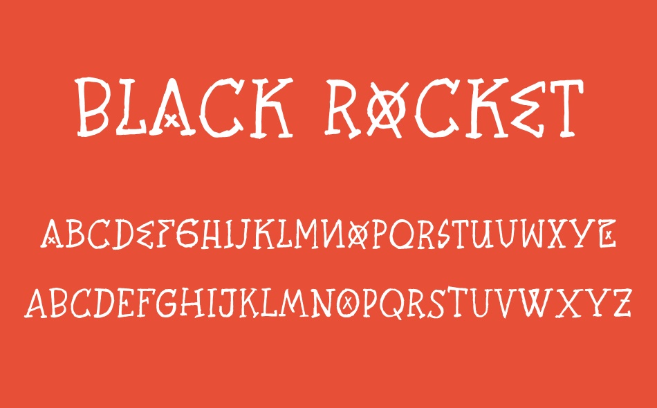 Black Rocket font