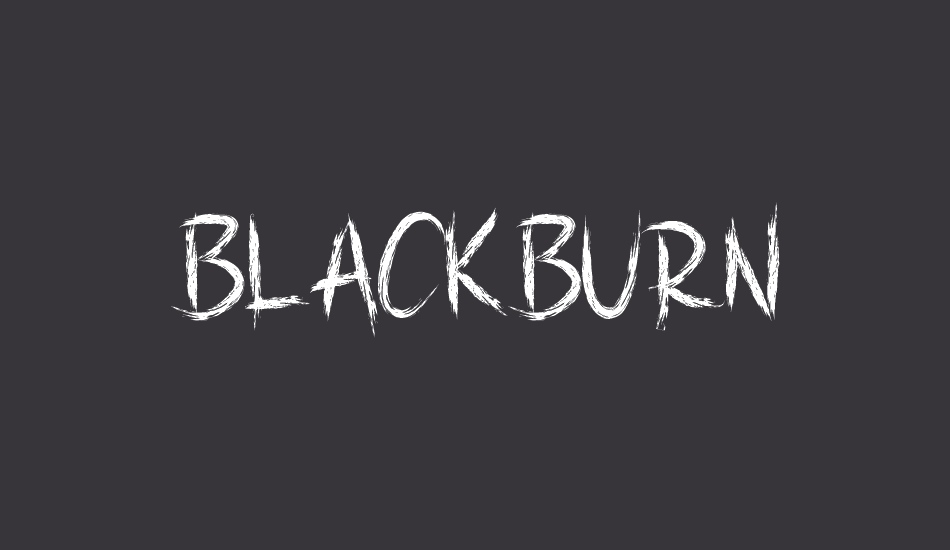 blackburn font big