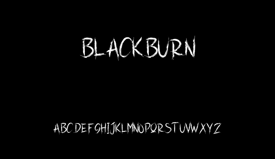 blackburn font