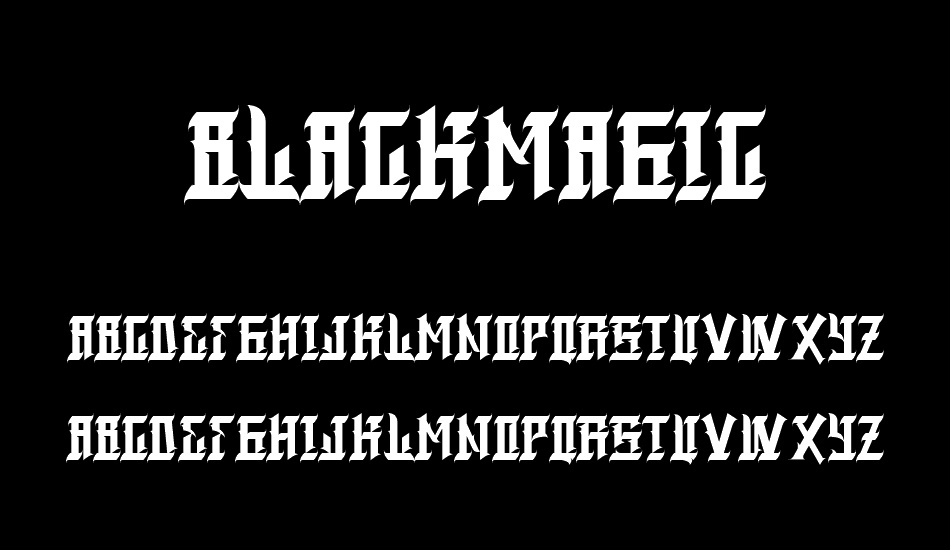 blackmagic font