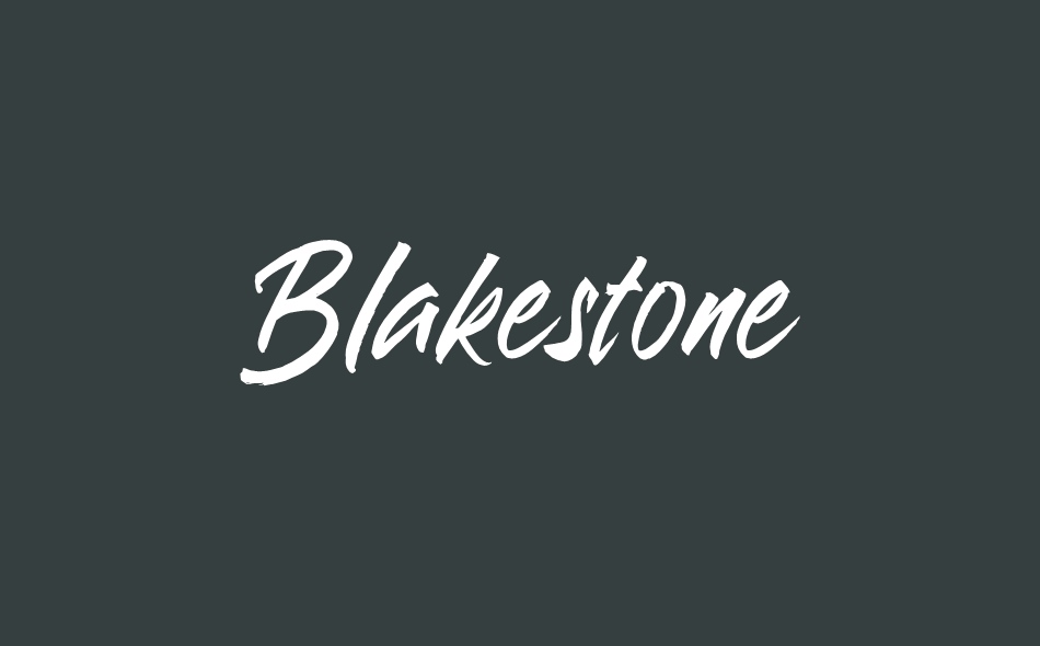 Blakestone font big