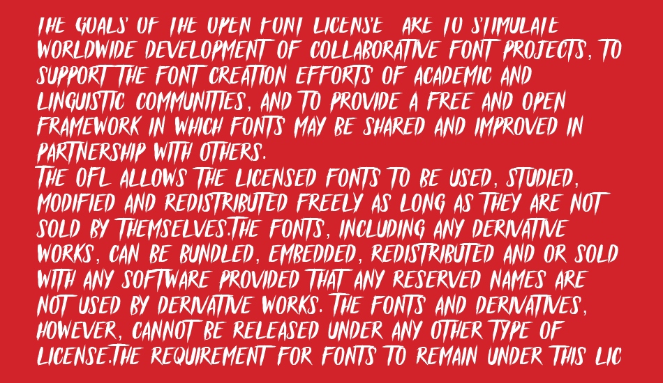 Blessed Believer font 1