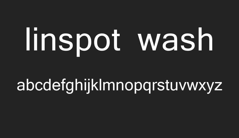 blinspot-swash font