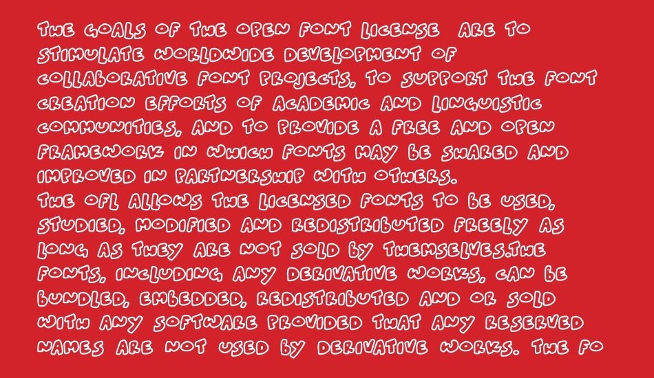 Blobtastics font 1