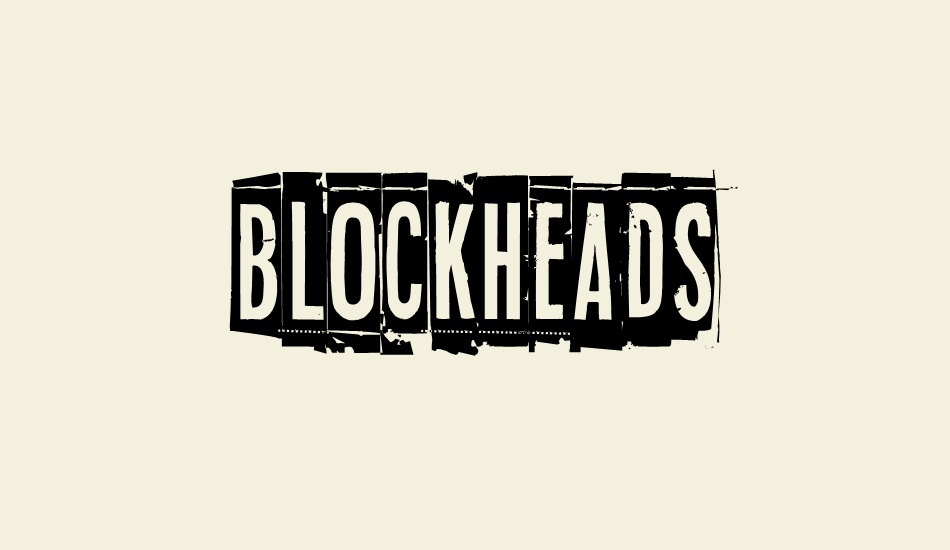 blockheads font big