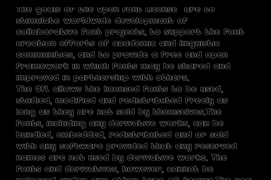 Bloksy font 1