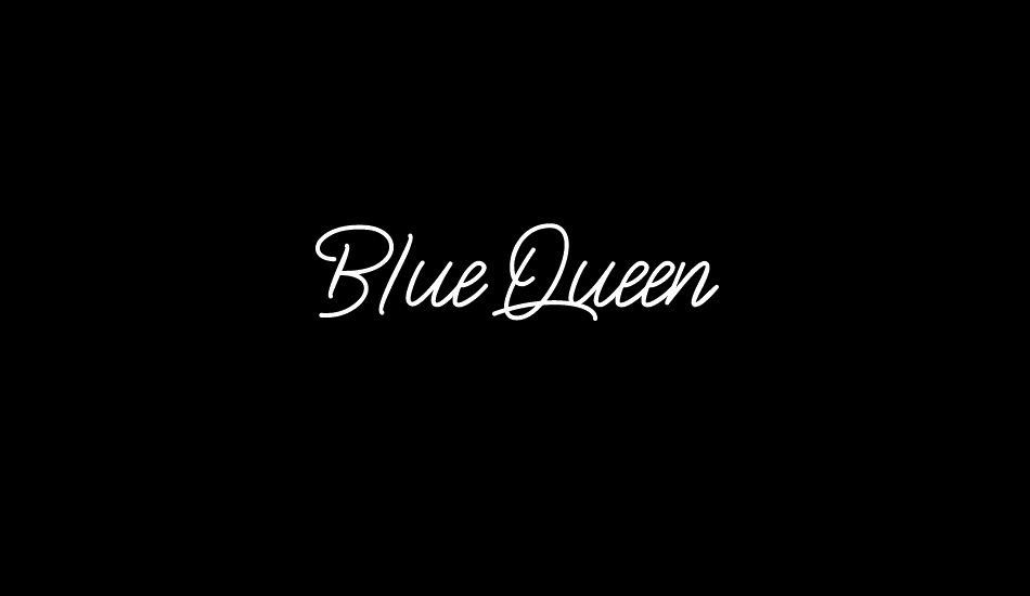 BlueQueen font big