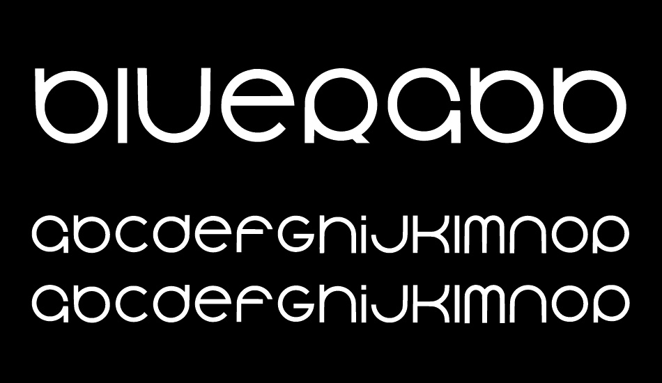 Bluerabbit font