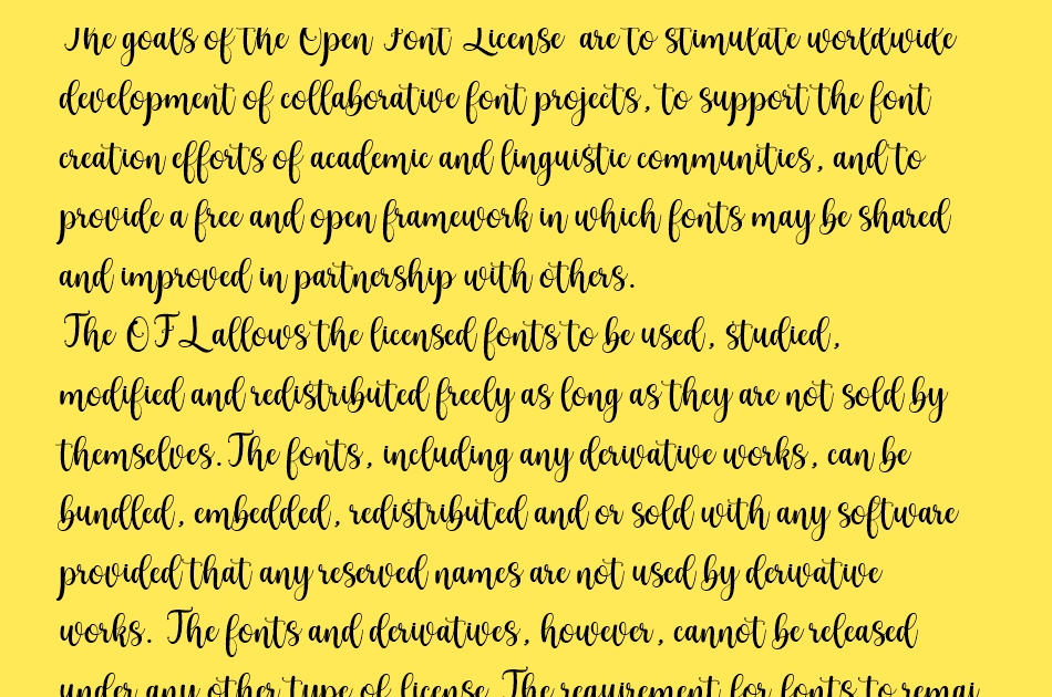 Blustina Extras font 1
