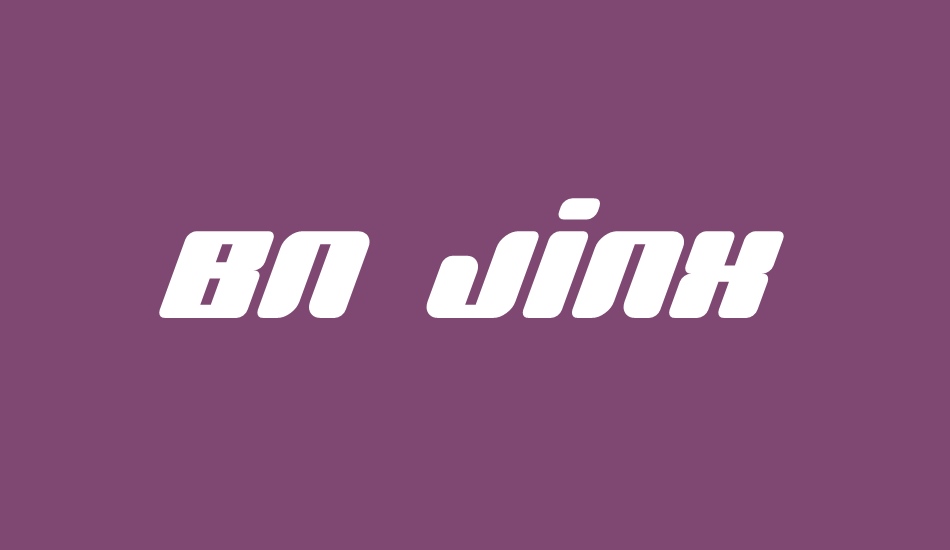 BN Jinx font big