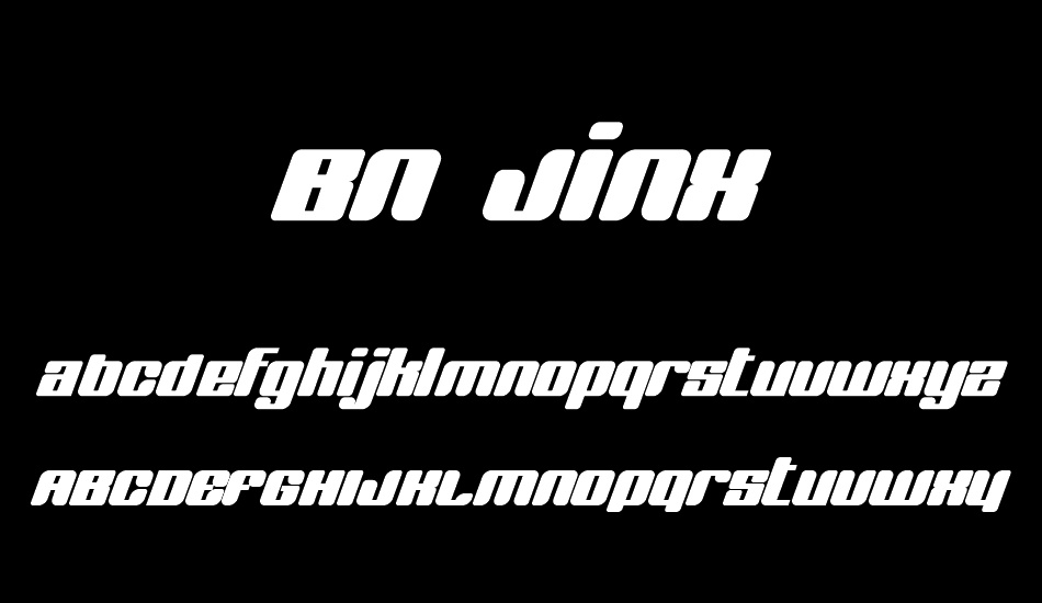 BN Jinx font