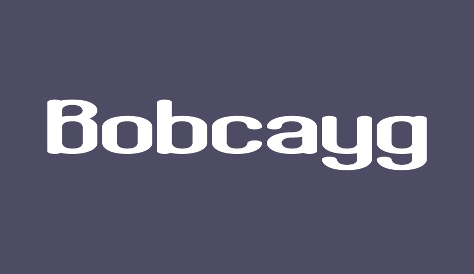 Bobcaygeon BRK font big