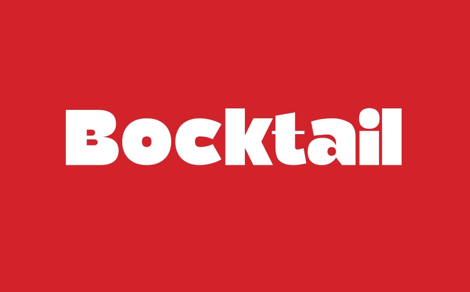 Bocktail font big