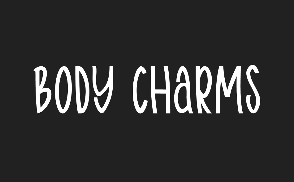 Body Charms font big