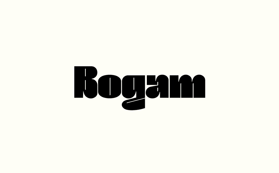 Bogam font big