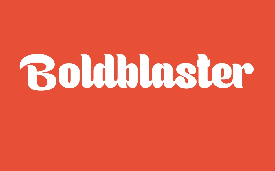 Boldblaster font big