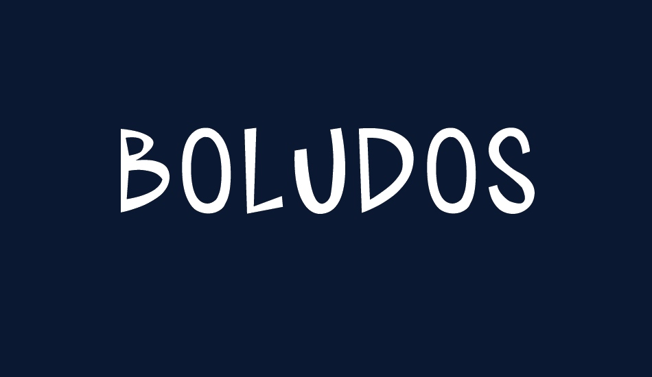 BOLUDOS font big