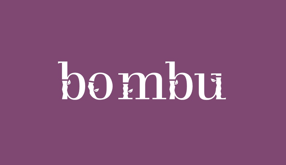 bombu font big