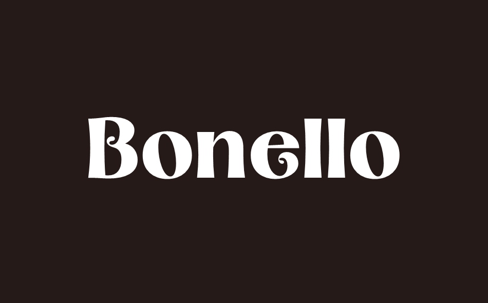 Bonello font big