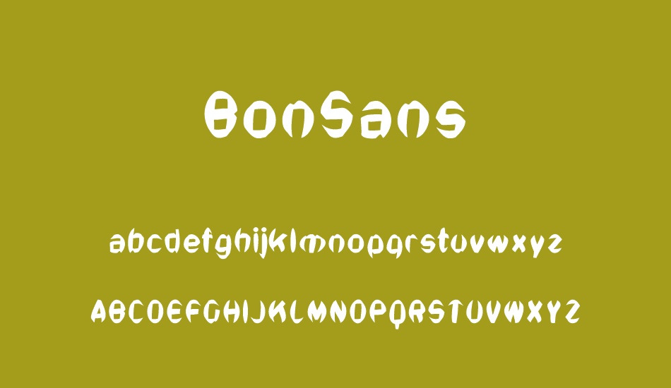 BonSans font