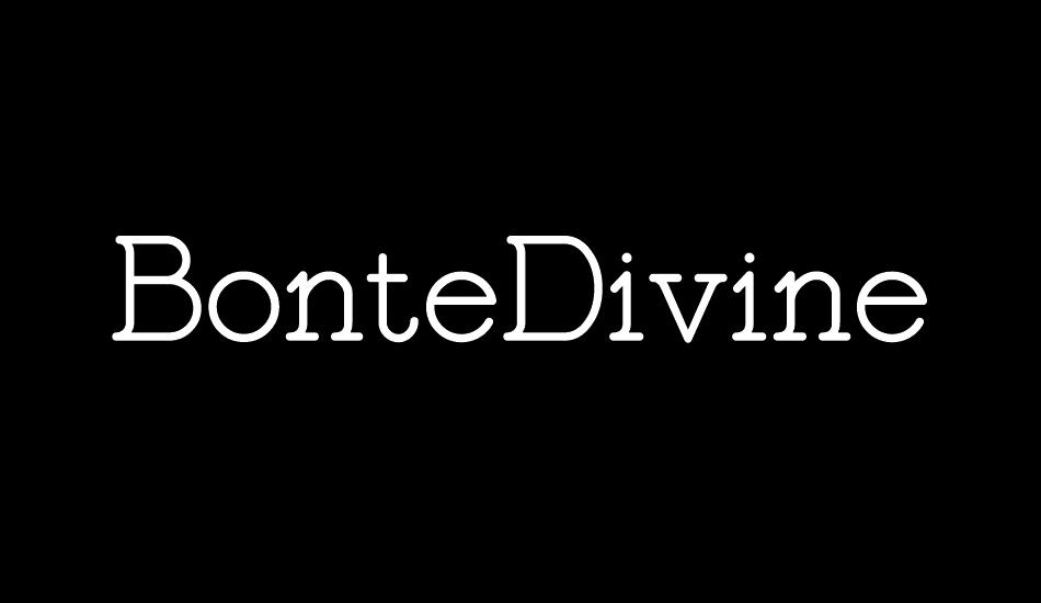 BonteDivine font big