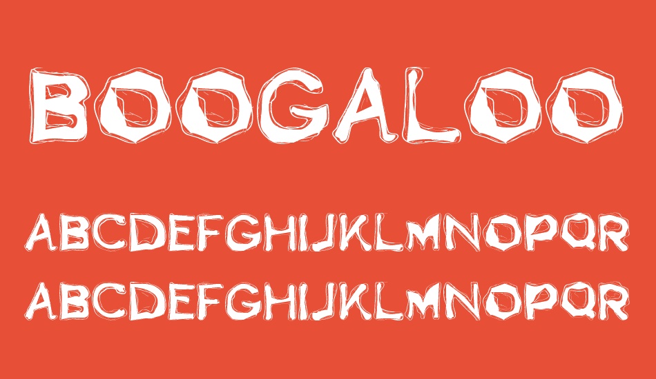 boogaloo-1-0 font